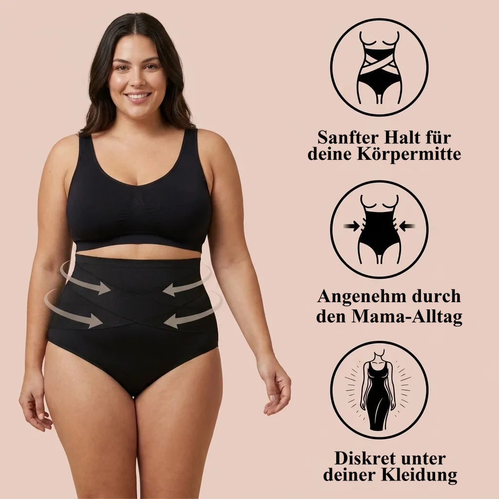 Lindea Postpartum-Slip: sanfter Halt für die Körpermitte, angenehm im Mama-Alltag, diskret unter Kleidung